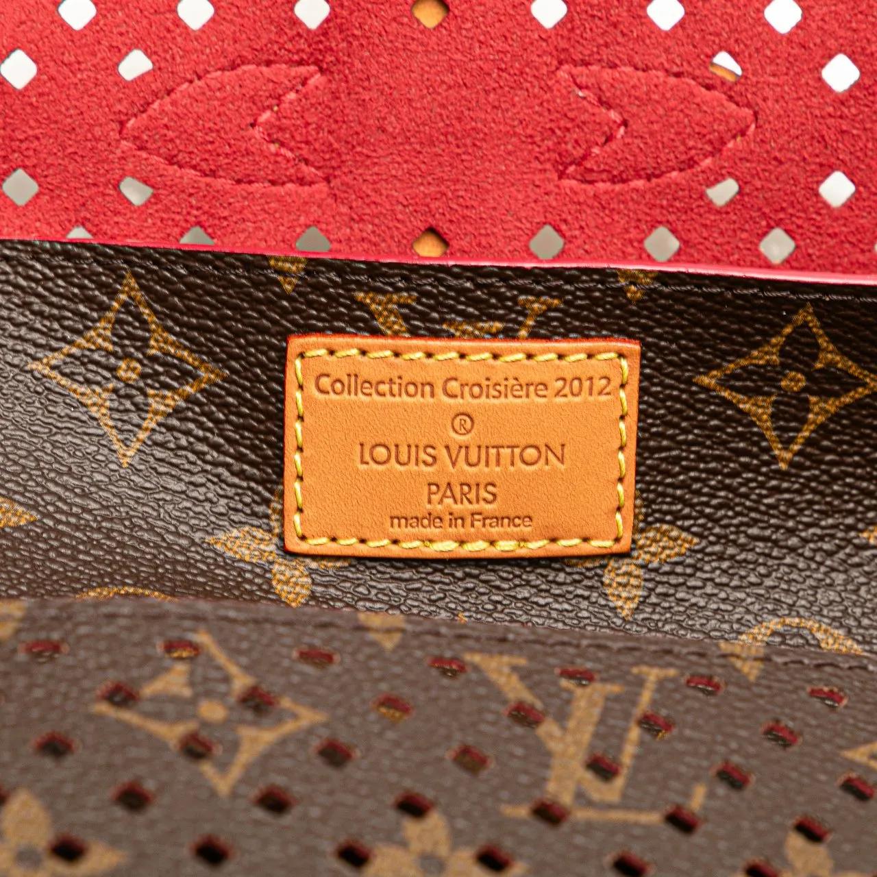 Thumbnail - Louis Vuitton Clutches - Monogram Flore Saumur Clutch - Gr. unisize - in Braun - für Damen