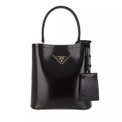 Prada Double Bag Leather Black/Cersie Crossbody Bag