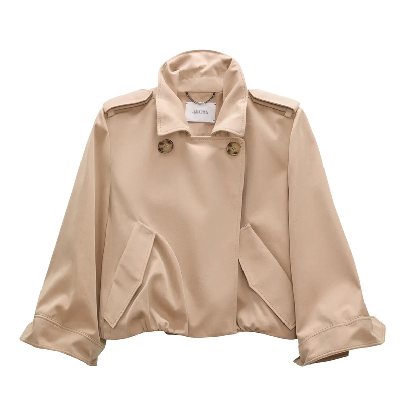 Dorothee Schumacher Overgangsjas LUXURY LAYER jacket trench
