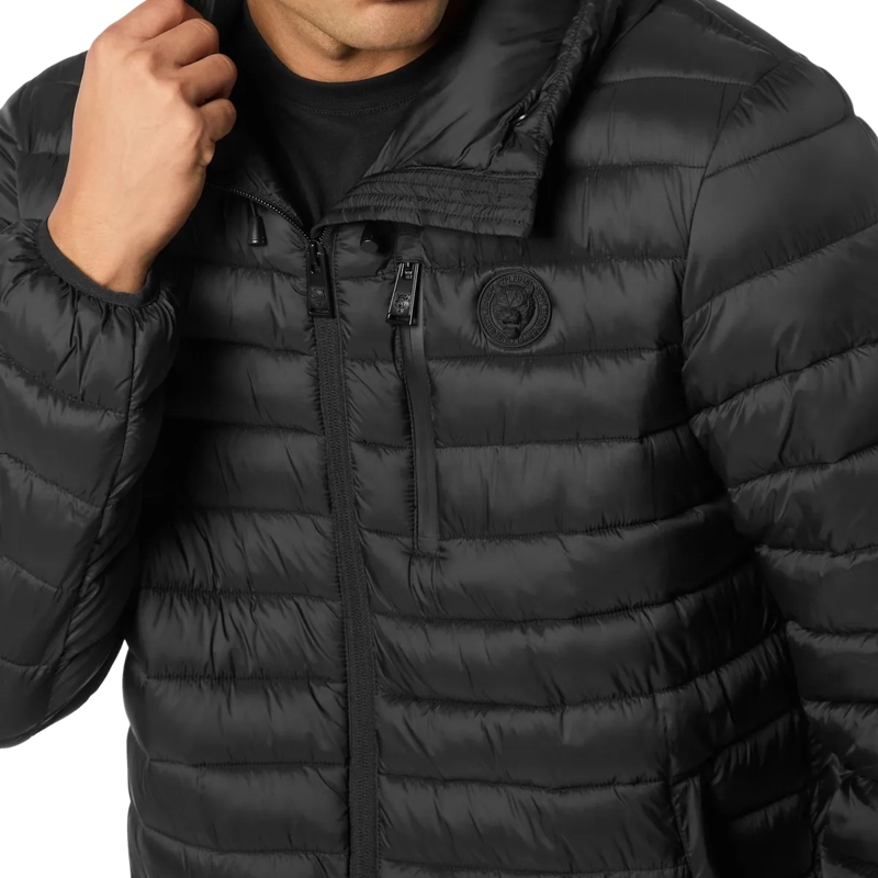 Plein Sport Lederjacke Jacke Tiger schwarz(Image 5)