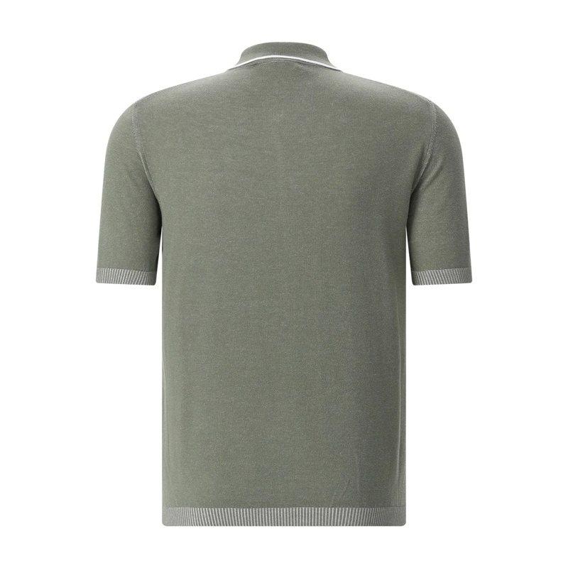 Moorer Poloshirt Poloshirt aus Baumwolle blau(Image 7)