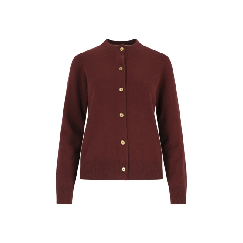 Burberry Strickjacke "Ekd" Cashmere Cardigan – Red Red
