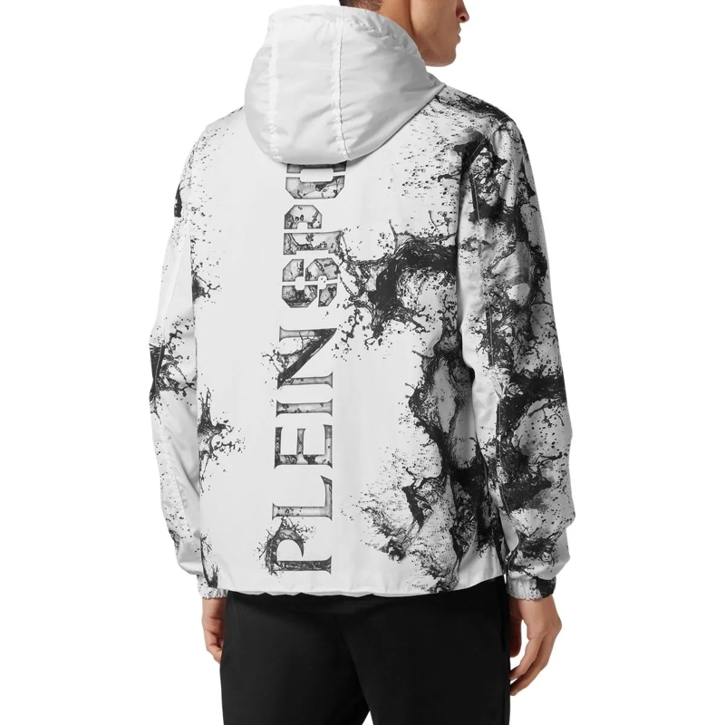 Plein Sport Übergangsjacke Windbreaker Splash Extreme weiss(Image 3)