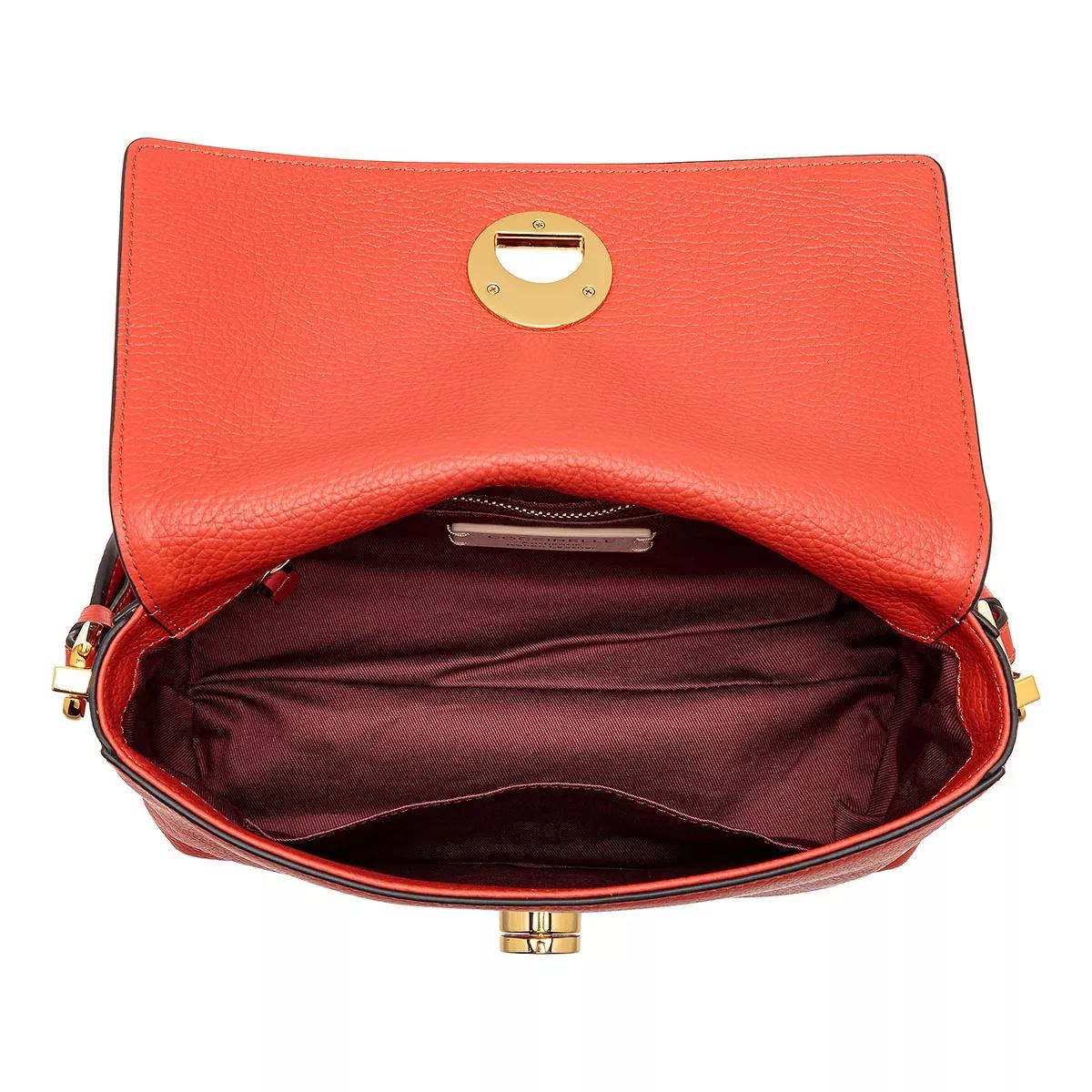 Coccinelle Liya Signature Tangerine | Crossbody Bag