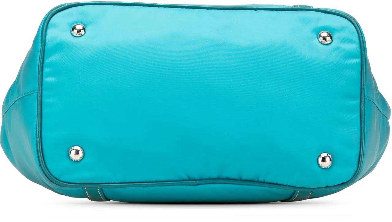 Thumbnail - Prada Hobo Bags - Tessuto Satchel - Gr. unisize - in Blau - für Damen
