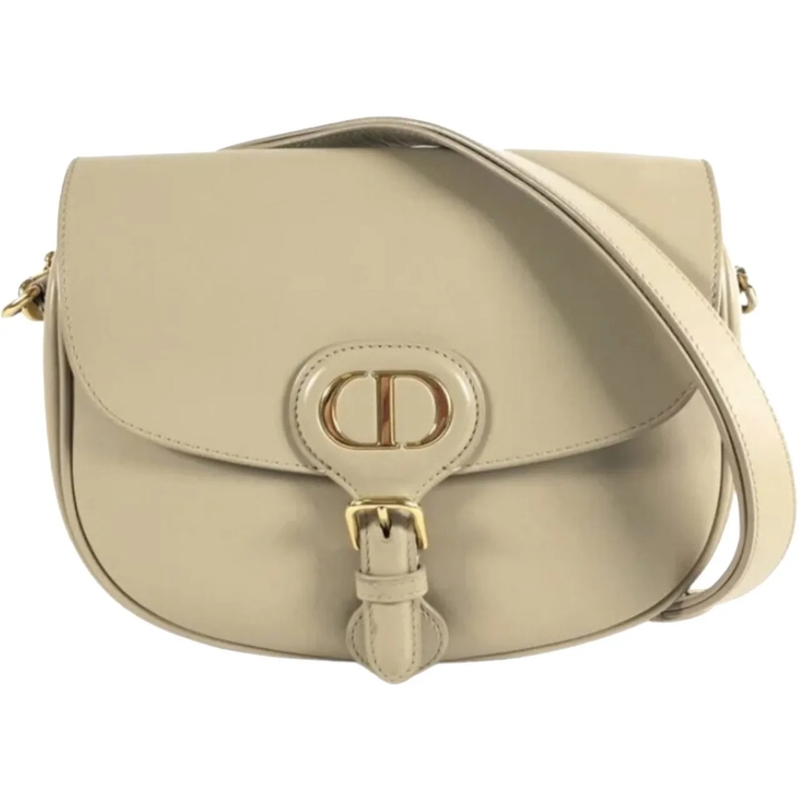 Christian Dior Schultertasche Medium Leather Bobby braun