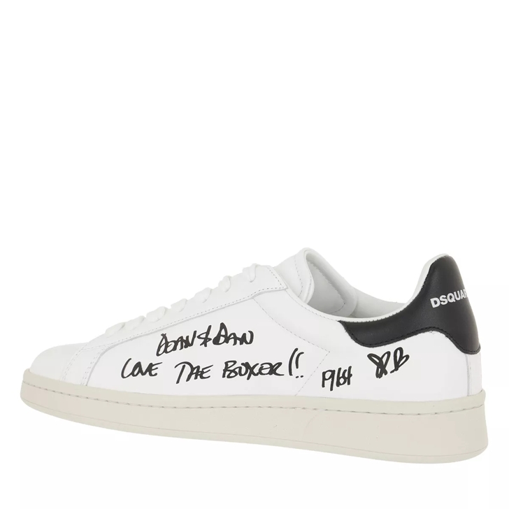 Dsquared2 best sale white sneakers