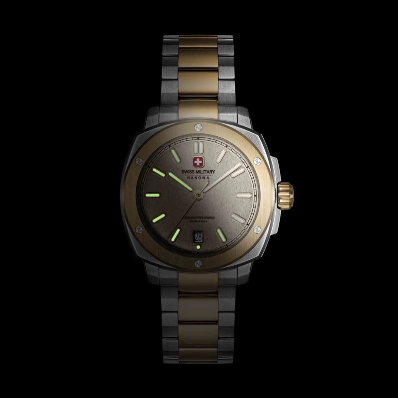 Swiss Military Hanowa Quarzuhr Quarzuhr Sirius gold(Image 6)