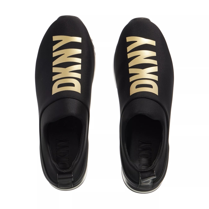 Black and gold slip on shoes online