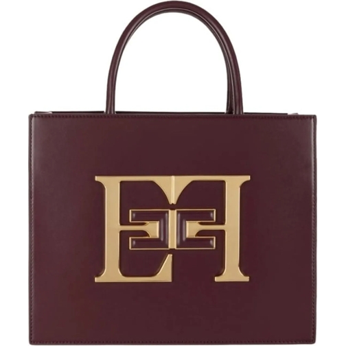 Elisabetta Franchi Draagtas Bags Bordeaux Red rot