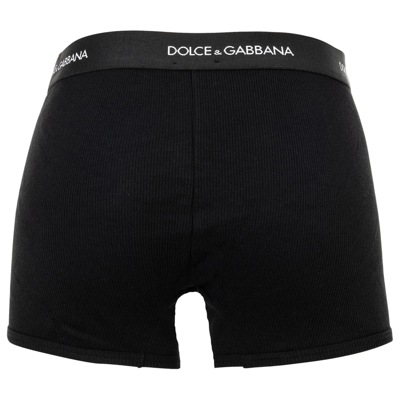 Dolce&Gabbana  Fine-Rib Regular Boxer schwarz(Image 3)