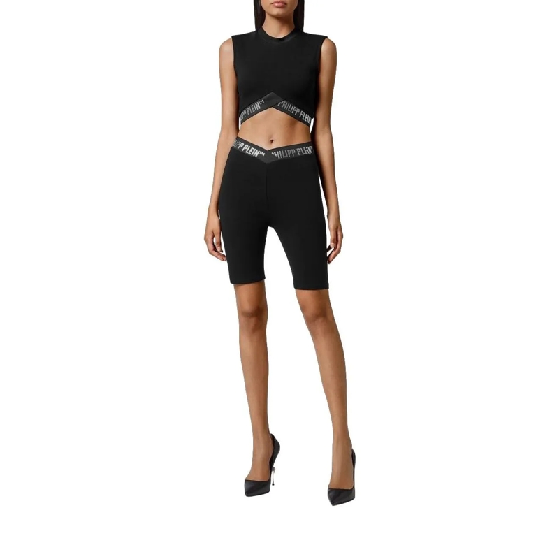 Philipp Plein Shorts Shorts Mit Schmucksteinen schwarz(Image 3)