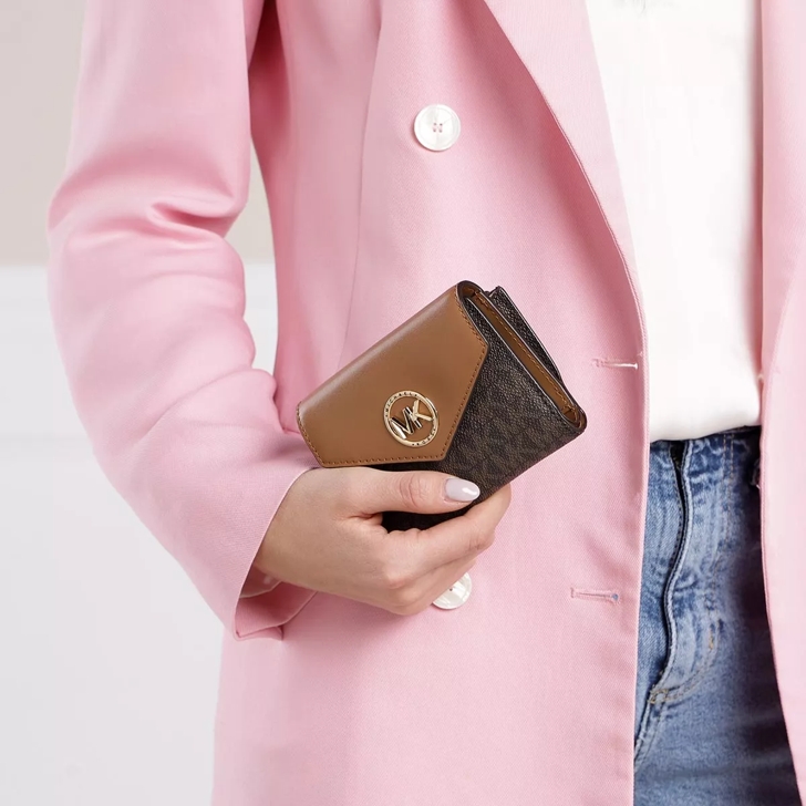 Michael kors mercer tri fold wallet shop
