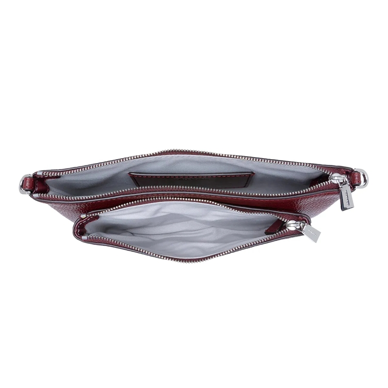 MICHAEL Michael Kors Crossbody Bag Md Pckt Conv Xbody Oxblood(Image 6)