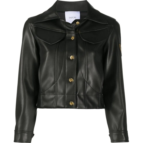 Patou Zomerjassen Jackets Black schwarz