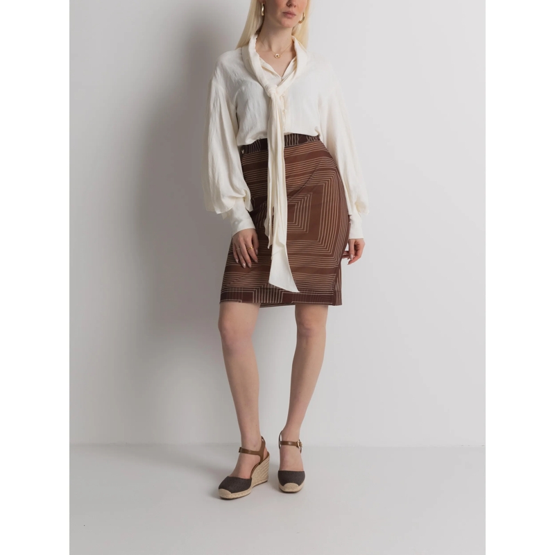 MICHAEL Michael Kors Plateausandalen Kenzie Wedge Brown(Image 2)