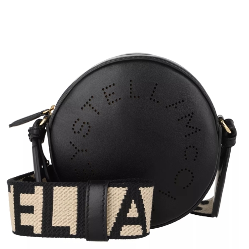Stella McCartney Zip Shoulder Bag Eco Soft Black Borsetta a tracolla