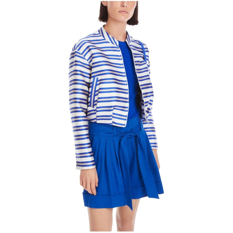 Marc Cain Trenchcoat Marccain  Jackets Blauw Yc 31.14 W78 blau(Image 2)