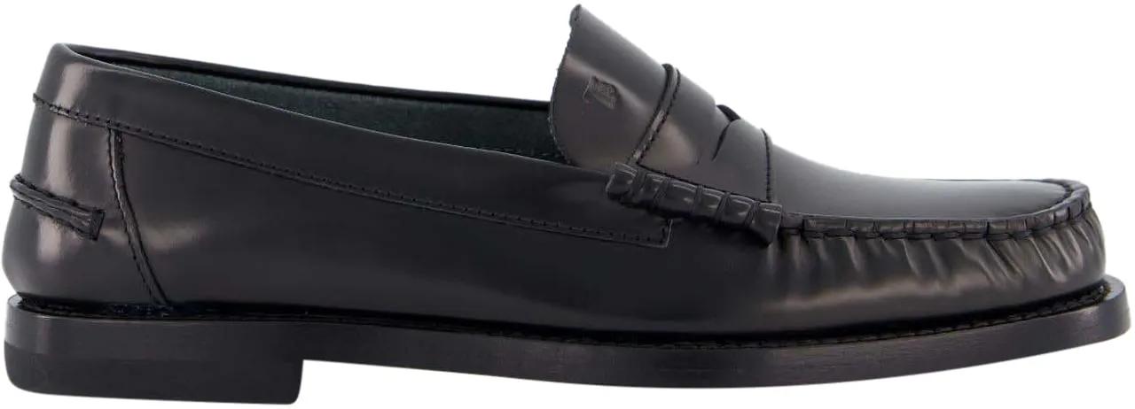 Tod's Loafer - Dames 34L Mocassino Zwart - Gr. 40 (EU) - in Schwarz - für Damen