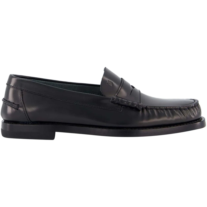 Tod's Loafer Dames 34L Mocassino Zwart schwarz