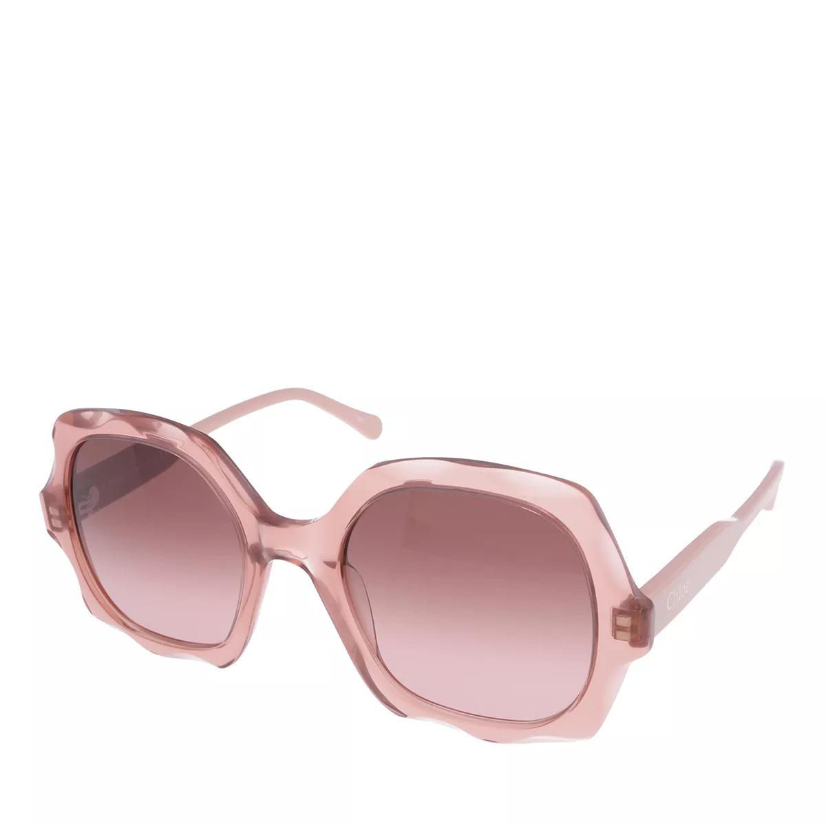 Chloe CH0226S 003 Brown Pink Copper Sunglasses