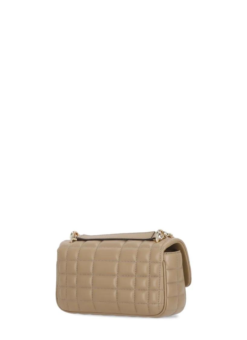 Michael Kors Hobo bags Brown Leather Tribeca Shoulder Bag in bruin