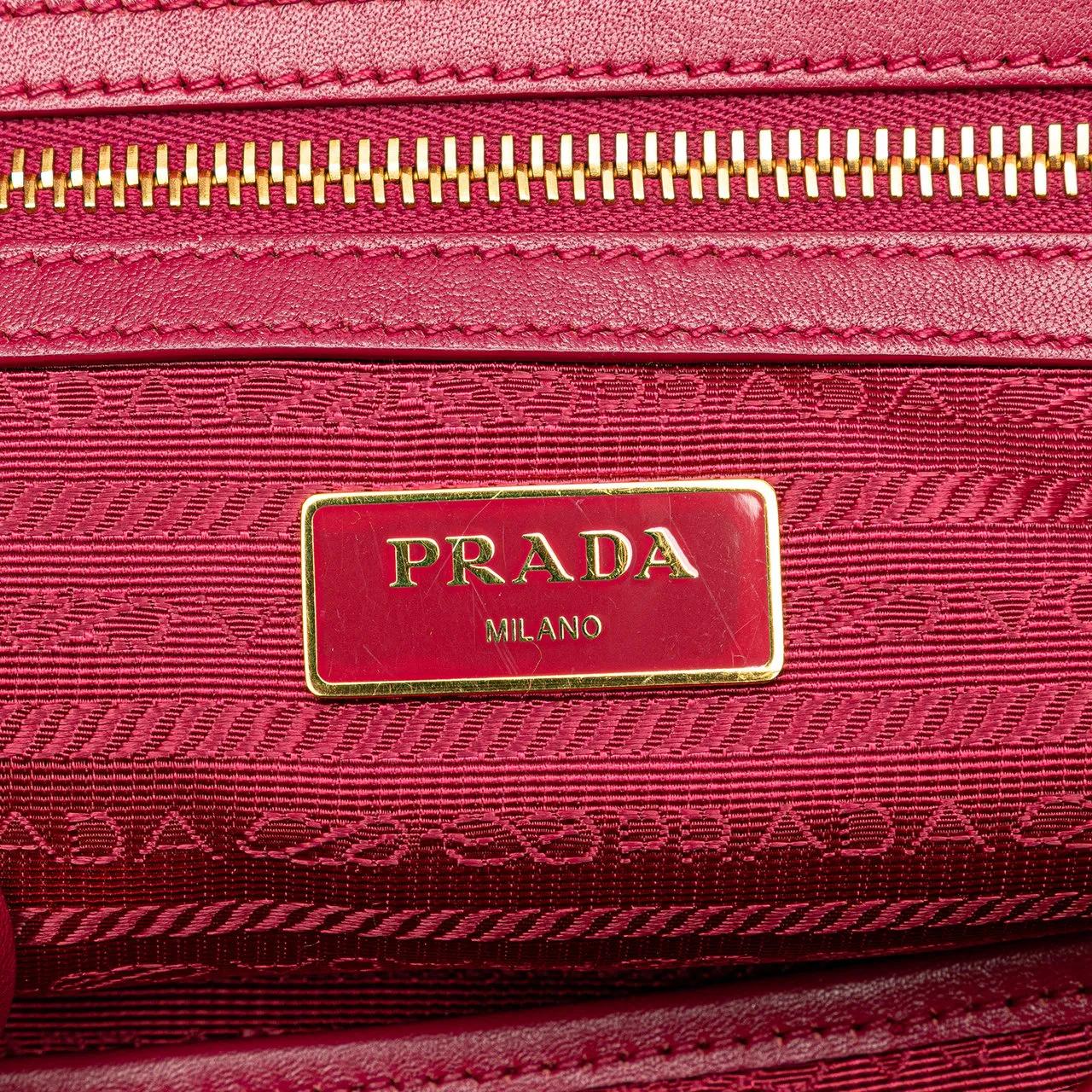 Thumbnail - Prada Hobo Bags - Tessuto Satchel - Gr. unisize - in Gold - für Damen