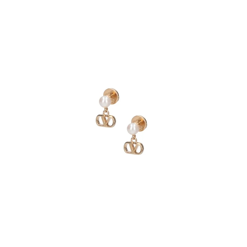 Valentino Garavani Ohrstecker "Vlogo Signature" Earrings Gold-Plated Not Applicable