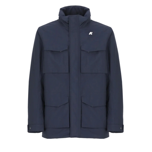 K-Way Parka-Mäntel Manphy Ottoman Jacket Blue