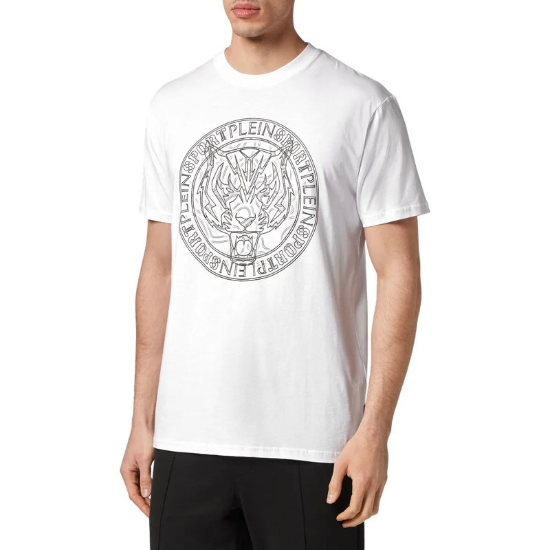 Plein Sport T-Shirt T-Shirt Tiger weiss(Image 2)