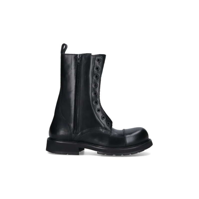 Balenciaga Stiefel Ankle-High Contemporary Black Boots With Sturdy So Black