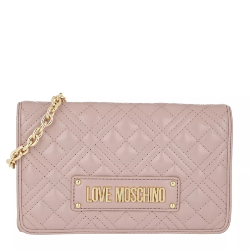 Love Moschino Borsa Quilted Nappa Crossbody Bag Chain Rosa Sac à bandoulière
