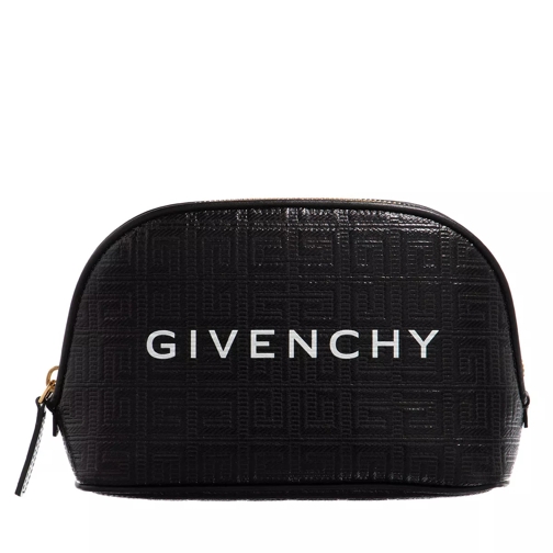 Givenchy G-Essentials Pouch 4G Calfskin Black Borsetta per il trucco