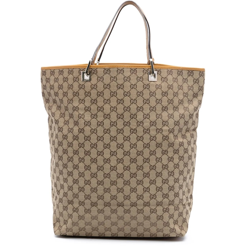 Gucci Shopper GG Canvas Tote braun