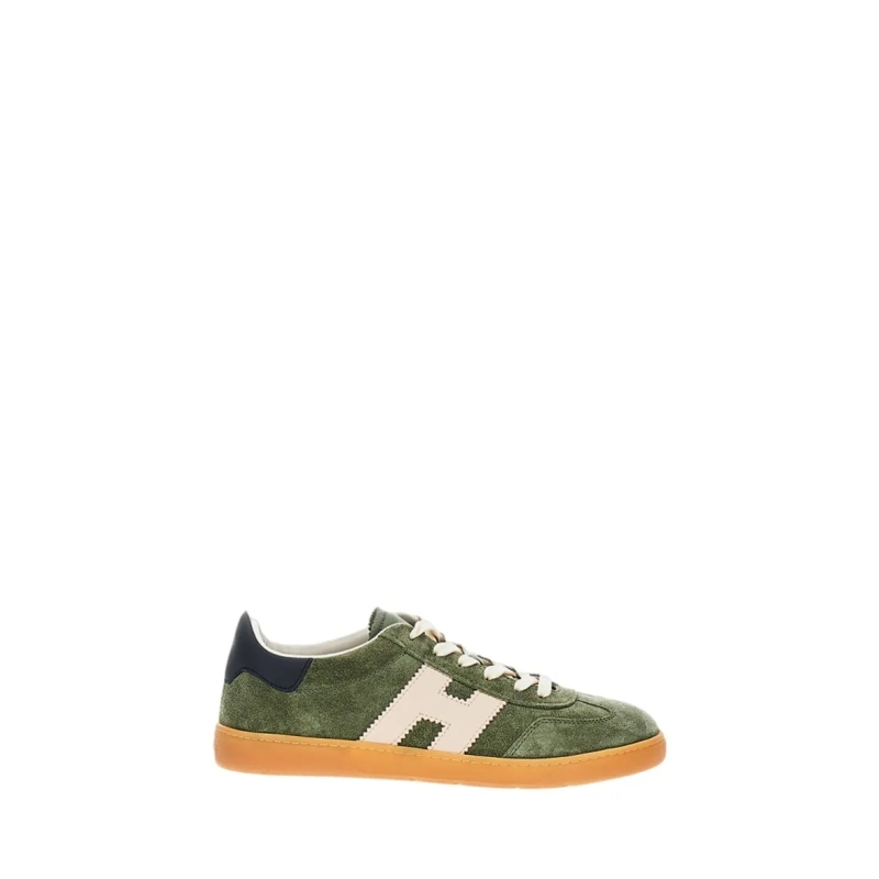Hogan Lage-top sneaker Hogan Cool Lace-Up Sneakers Green