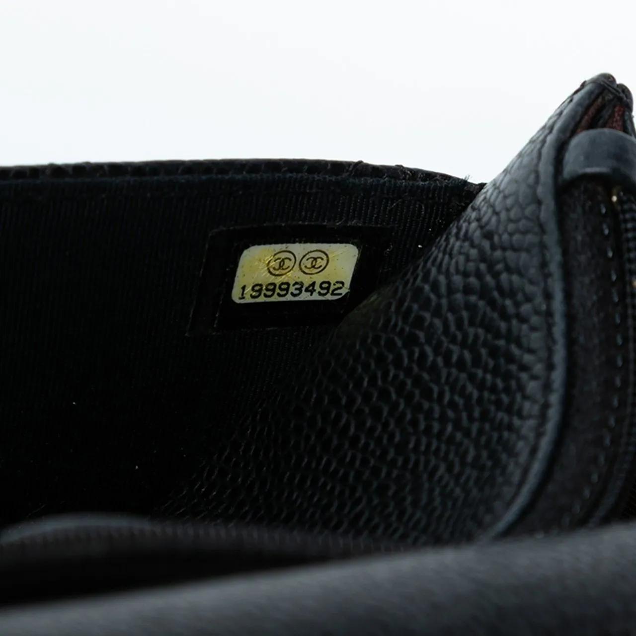 Thumbnail - Chanel Hobo Bags - CC Quilted Caviar Wallet on Chain - Gr. unisize - in Schwarz - für Damen