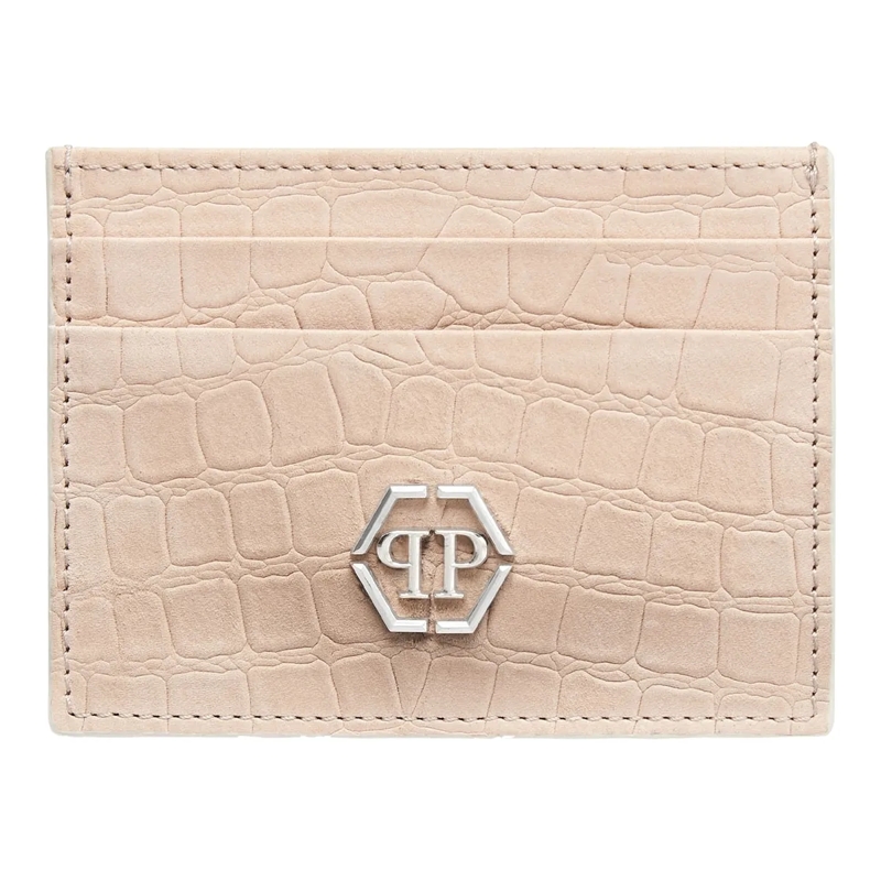 Philipp Plein Geldbörse Inhaber Von Kreditkarten beige