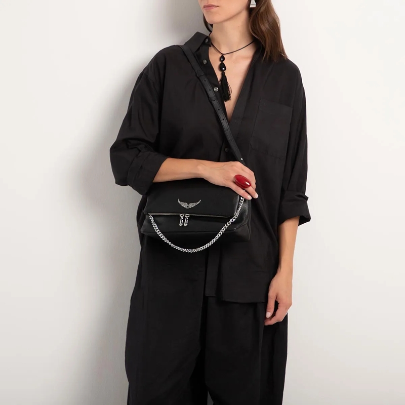 Zadig & Voltaire Schultertasche Rocky Ii Crossbody Black(Image 2)