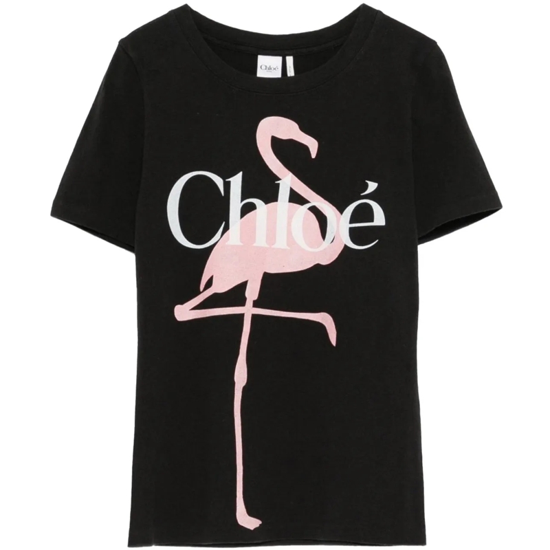 Chloé T-Shirt T-Shirts And Polos Black schwarz