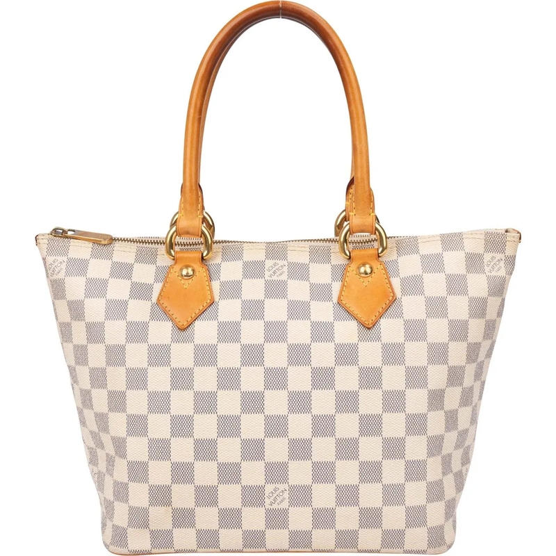 Louis Vuitton Tote Louis Vuitton Damier Azur Monogram Saleya PM Handb weiß