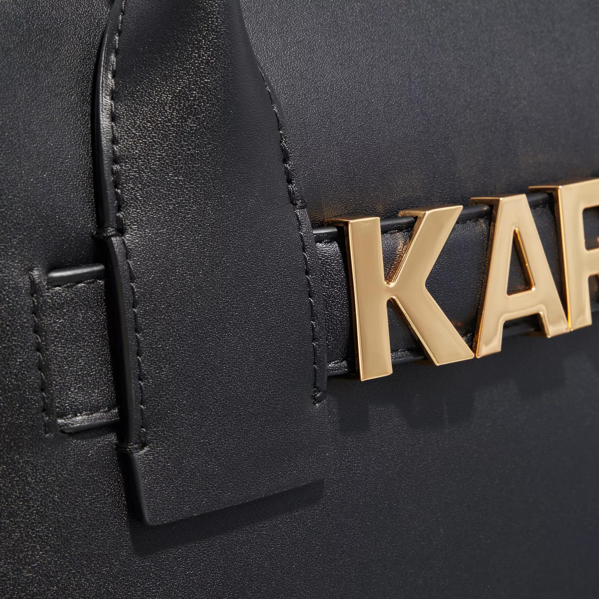 Karl Lagerfeld Crossbody bags K Letters Small Top Handle in zwart