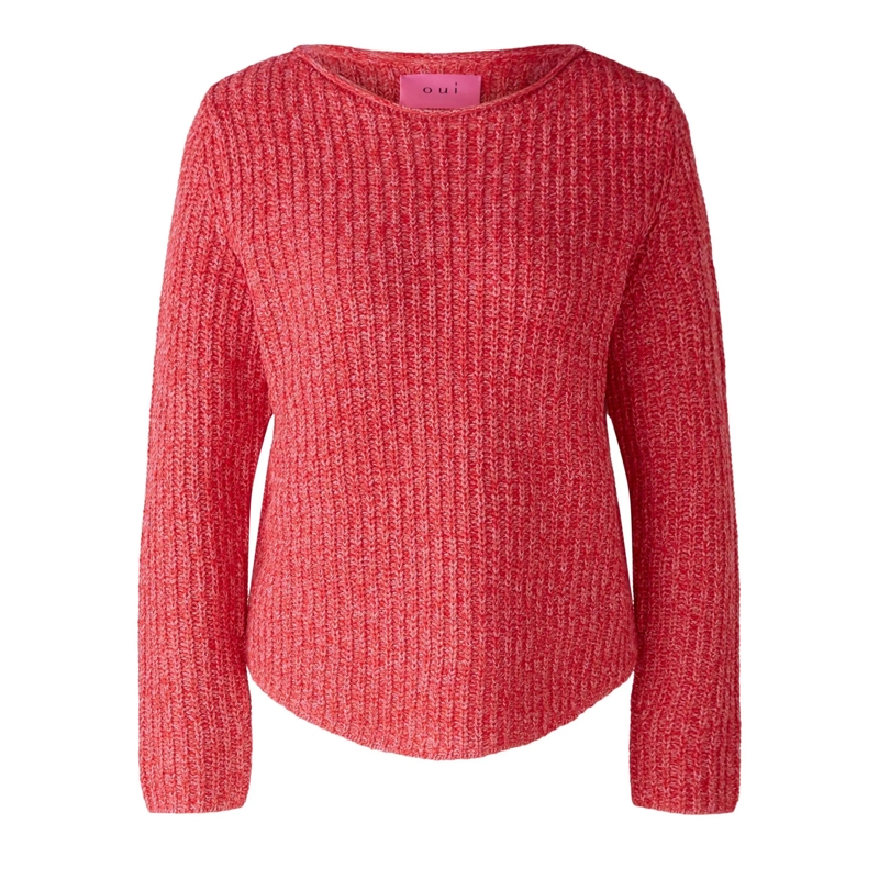 Oui Sweatshirt Pullover NAOLIN pink