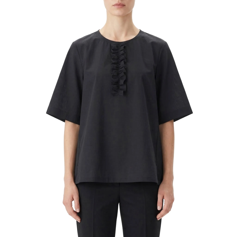 Lis Lareida T-Shirt T-Shirt mit Rundhalsausschnitt schwarz(Image 2)