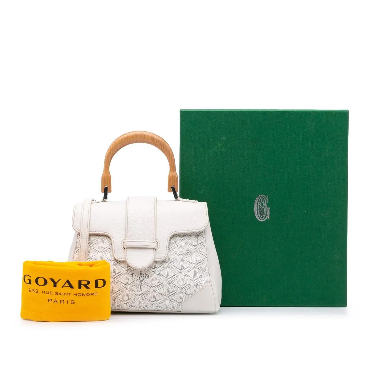 Thumbnail - GOYARD Hobo Bags - Mini Goyardine Saigon Souple - Gr. unisize - in Weiß - für Damen