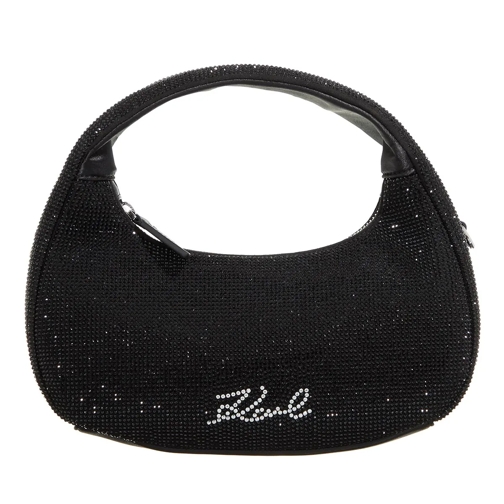 Karl Lagerfeld Shoulder Bag K/Evening Signature Sm Hobo Black