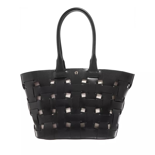 AIGNER Matera Black Shopping Bag