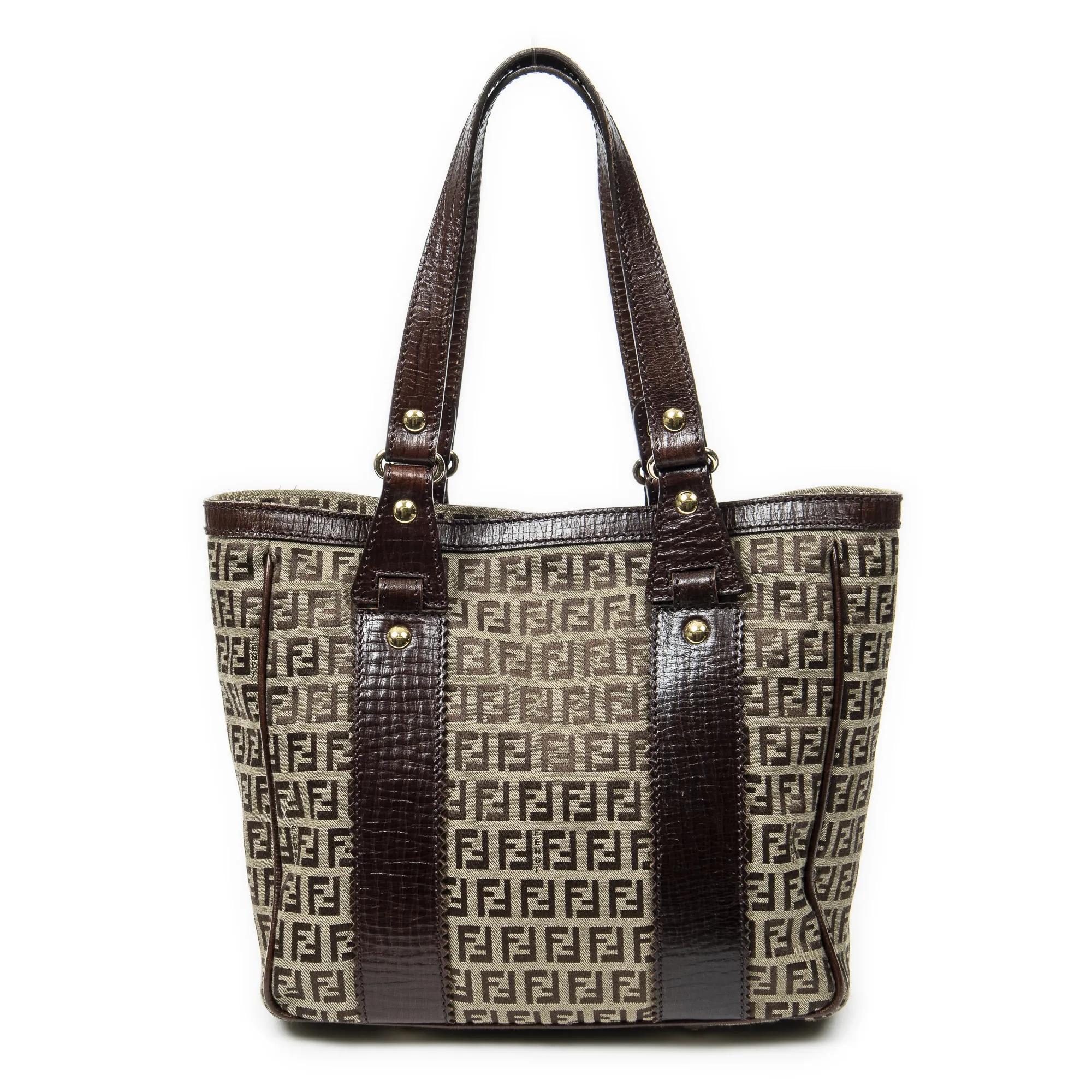 Thumbnail - Fendi Crossbody Bags - Medium Open Tote - Gr. unisize - in Braun - für Damen