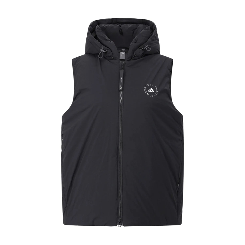 Adidas By Stella Mccartney Vest Puffer Weste Schwarz