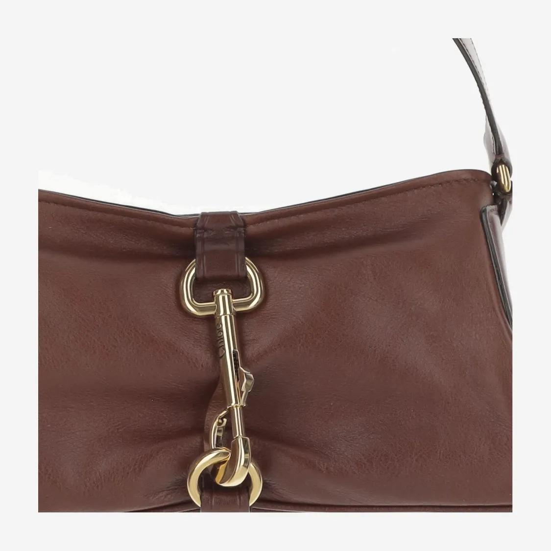 Chloé Hobo bags Kerala 25 Leather Shoulder Bag in bruin
