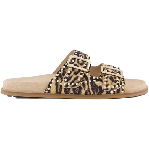 Toral Claquette Dames Tl-Selma Slipper Beige/Leo beige